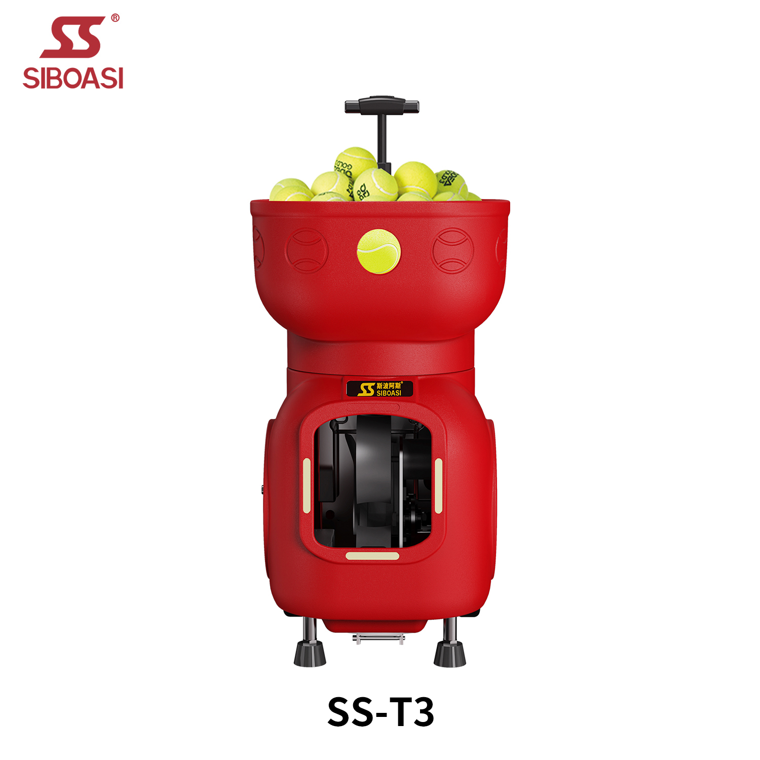 China SIBOASI Latest tennis ball shooter machine T3 manufacturers and